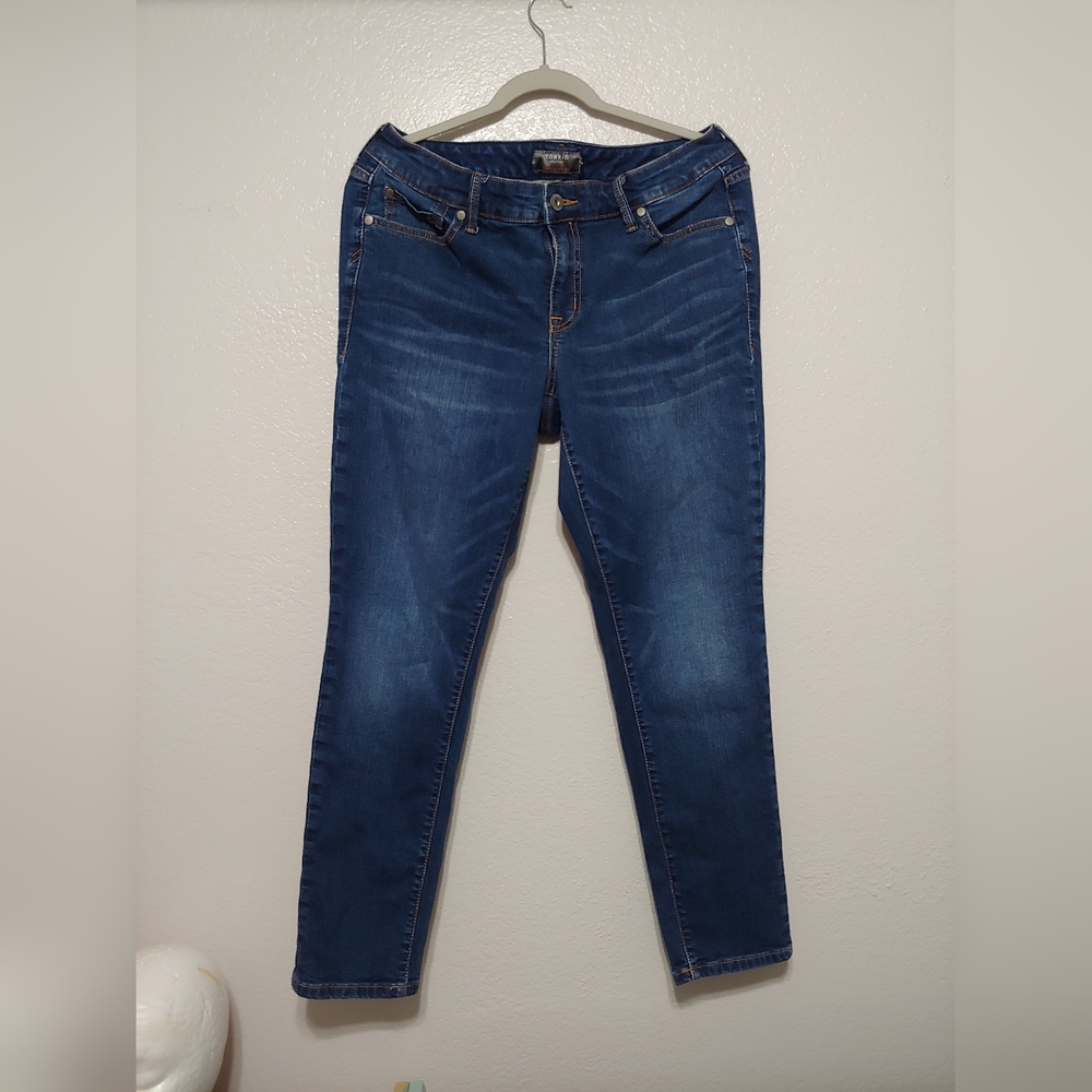 Torrid Boyfriend Straight Vintage Stretch 10R Jean